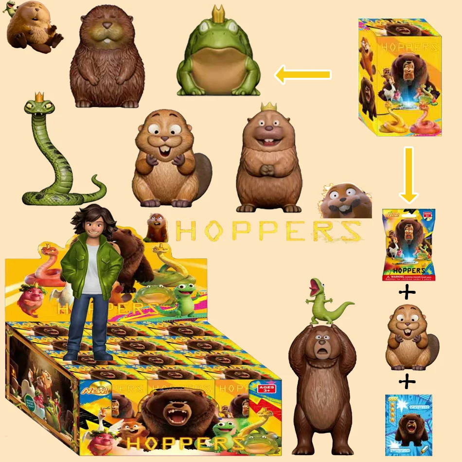 NOVO Boneco Colecionável Disney Anime Hoppers Mabel Tanaka George - Caixa Surpresa Criativa e Personalizada - Estátua Modelo Ornamental - Presente Surpresa