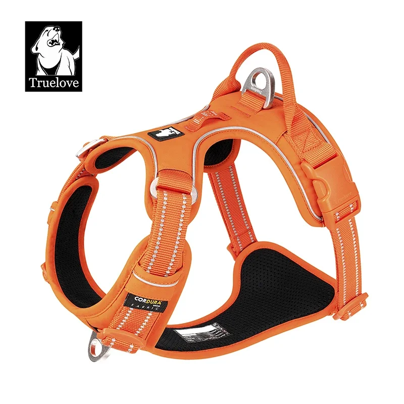 TRUELOVE Pet Explosion-Proof Punch Harness TLH5654 DuPont 160D fabric 3M Reflective Four-point Adjustment System Easy to Put On