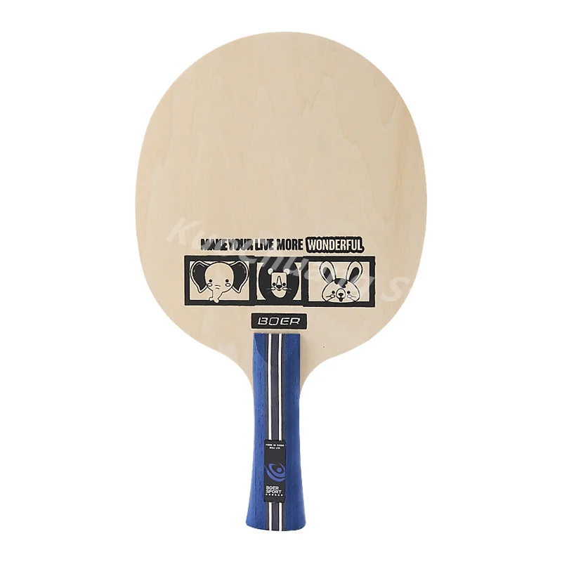 1pc Tischtennis klinge 5 Holz 2 Carbon profession elle Tischtennis klinge für Kinder Studenten Kinder Jugend