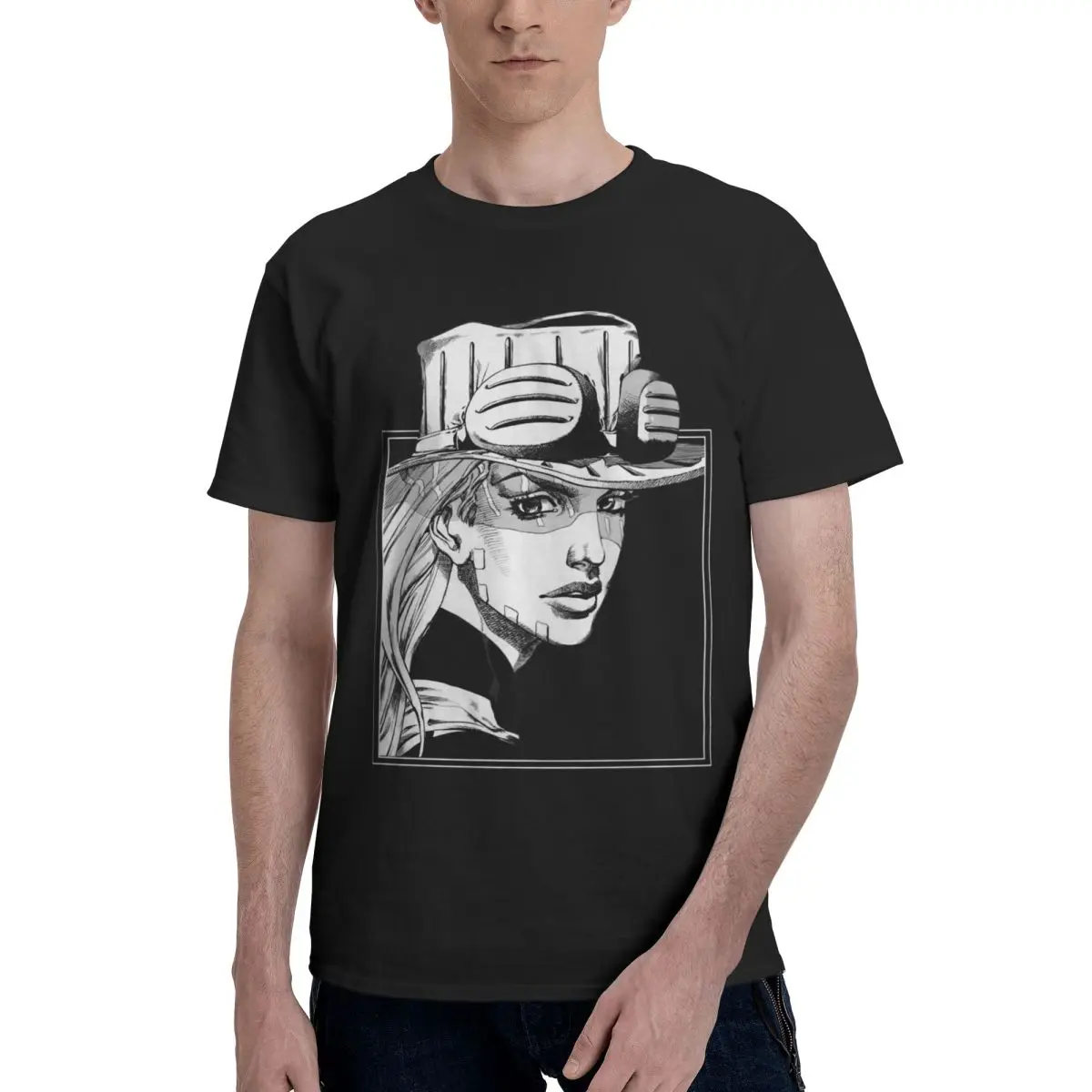 JoJo Bizarre Adventure Gyro Zeppeli Gifts T Shirts Graphic Y2K Pops O-neck Tshirts For Men Women Tops