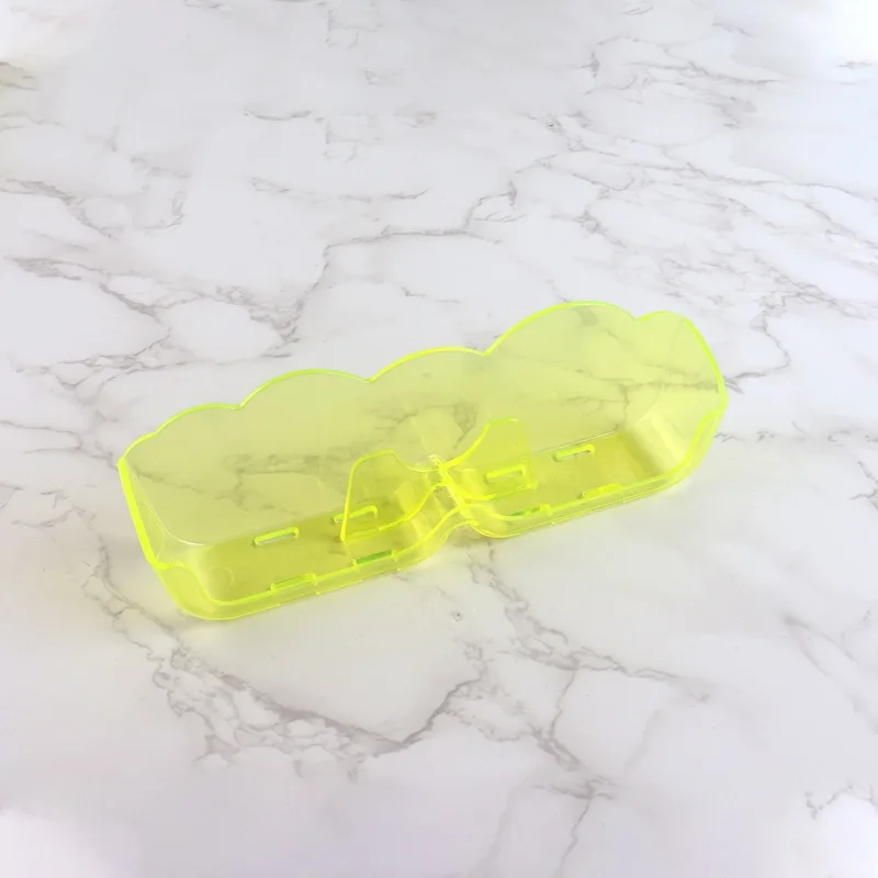 Wall-Mounted Glasses Storage Rack Transparent Storage Box Bedside Anti-Pressure Sunglasses Display Rack Home Storage Case