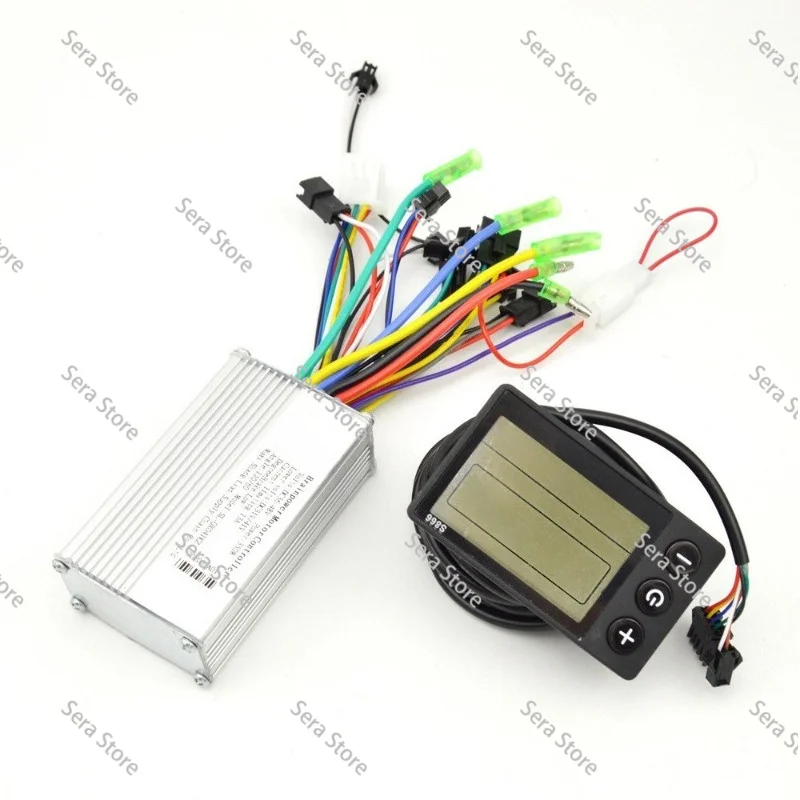 Electric bicycle LCD liquid crystal display instrument intelligent controller set