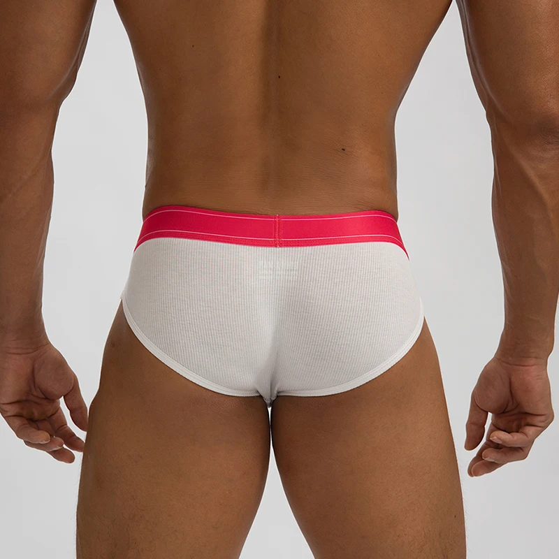 Calzoncillos suaves modales para hombre, ropa interior Sexy con bulto en U, bolsa para pene, calzoncillos transpirables de cintura media, bragas de