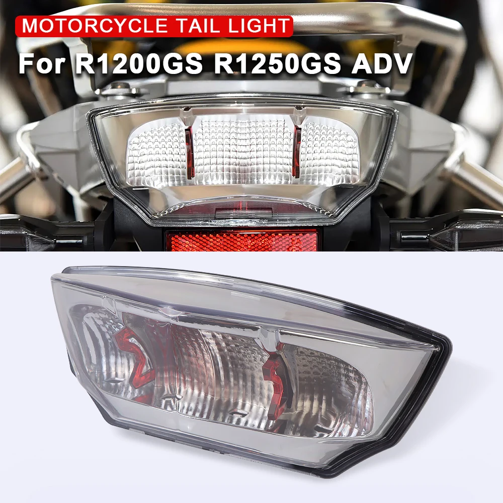 Accessori fanale posteriore posteriore moto per BMW R1200GS R 1200 GS ADV R1250 GS R1250GS Adventure Lampada freno Gruppo fanale posteriore