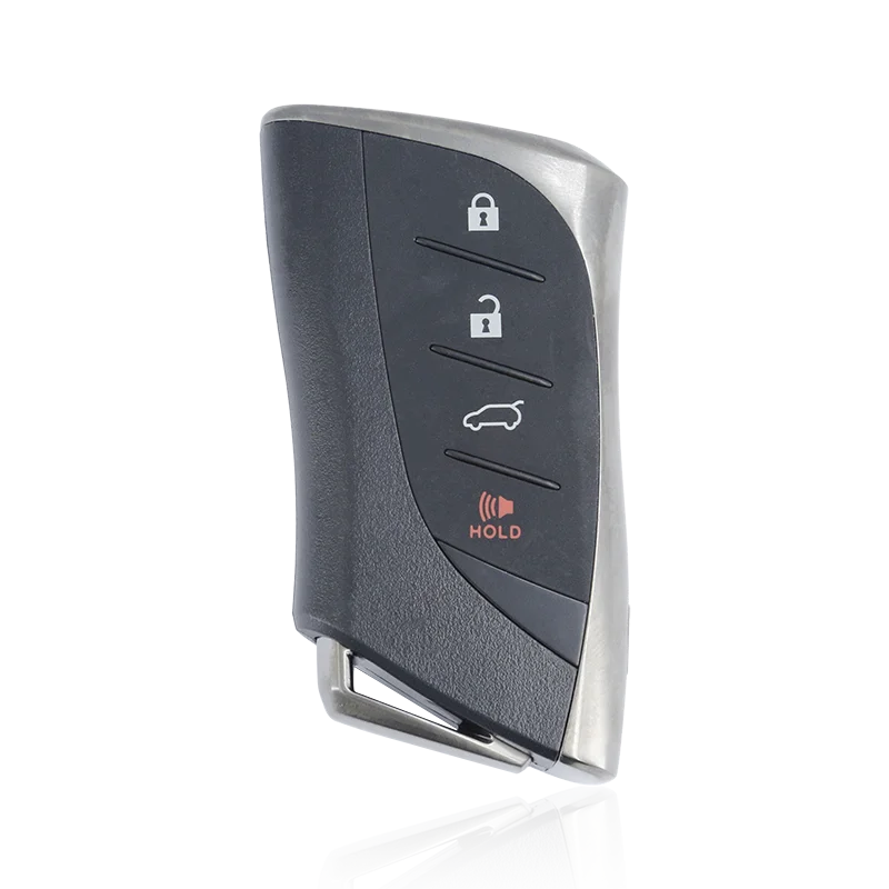 KEYDIY مفتاح تحكم عن بعد لاسلكي ذكي عالمي قابل للطي - TB42-4 أزرار لكزس ستايل
