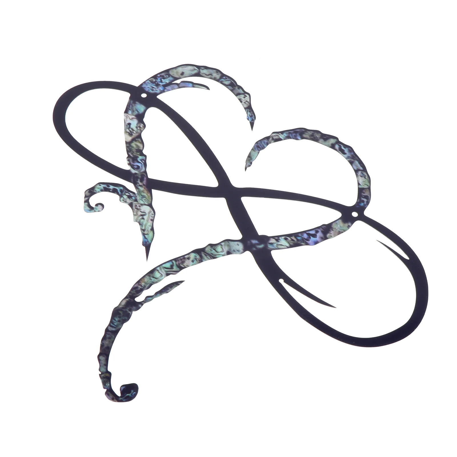 

1pc Heart Shaped Hanging Decor 30x26cm Hanging Delicate Pendant Decor Silver Rustproof Bedroom