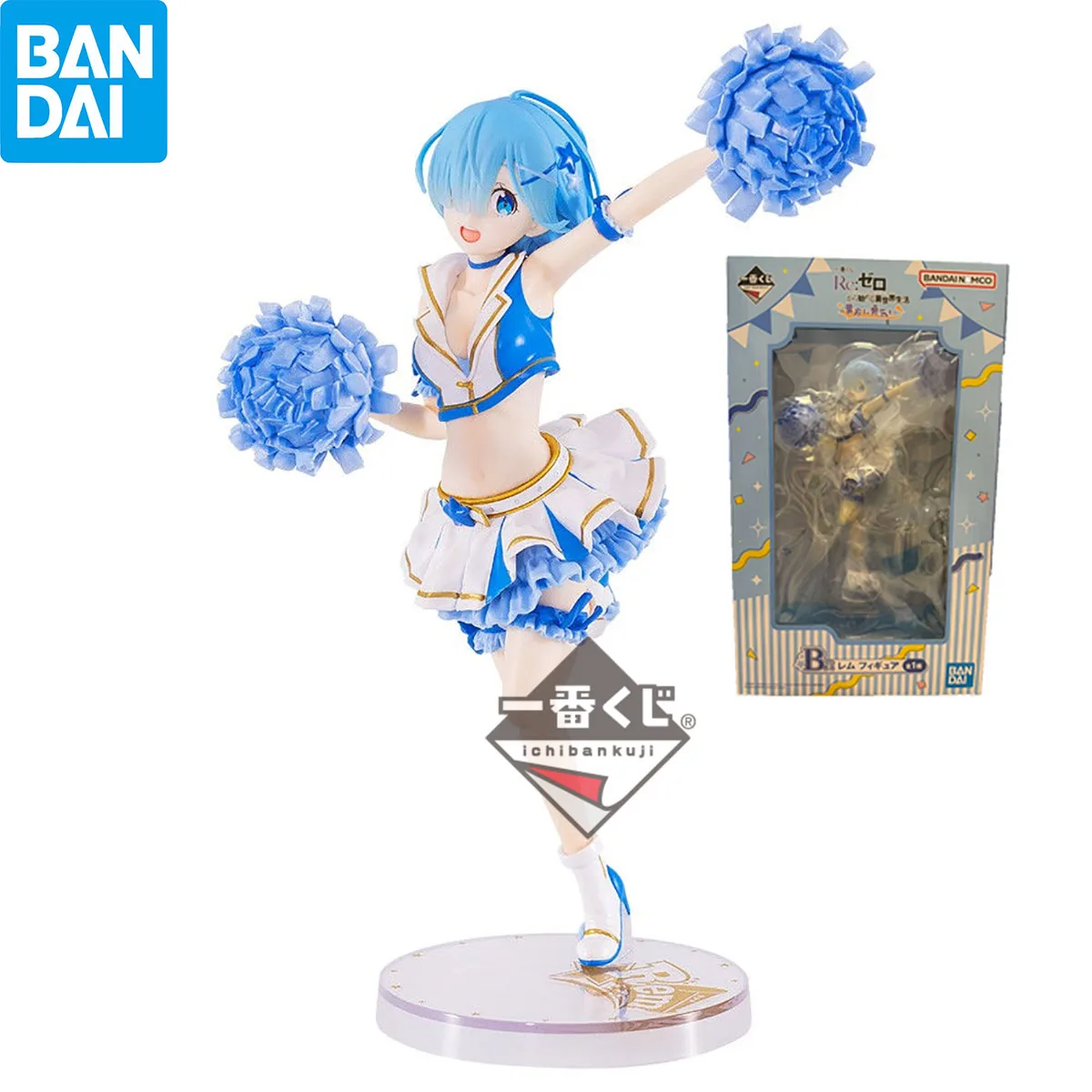 100% in Stock Original Bandai Spirits Ichiban Kuji Re:Zero Kara Hajimeru Isekai Seikatsu Rem  Action Figure Collection Series