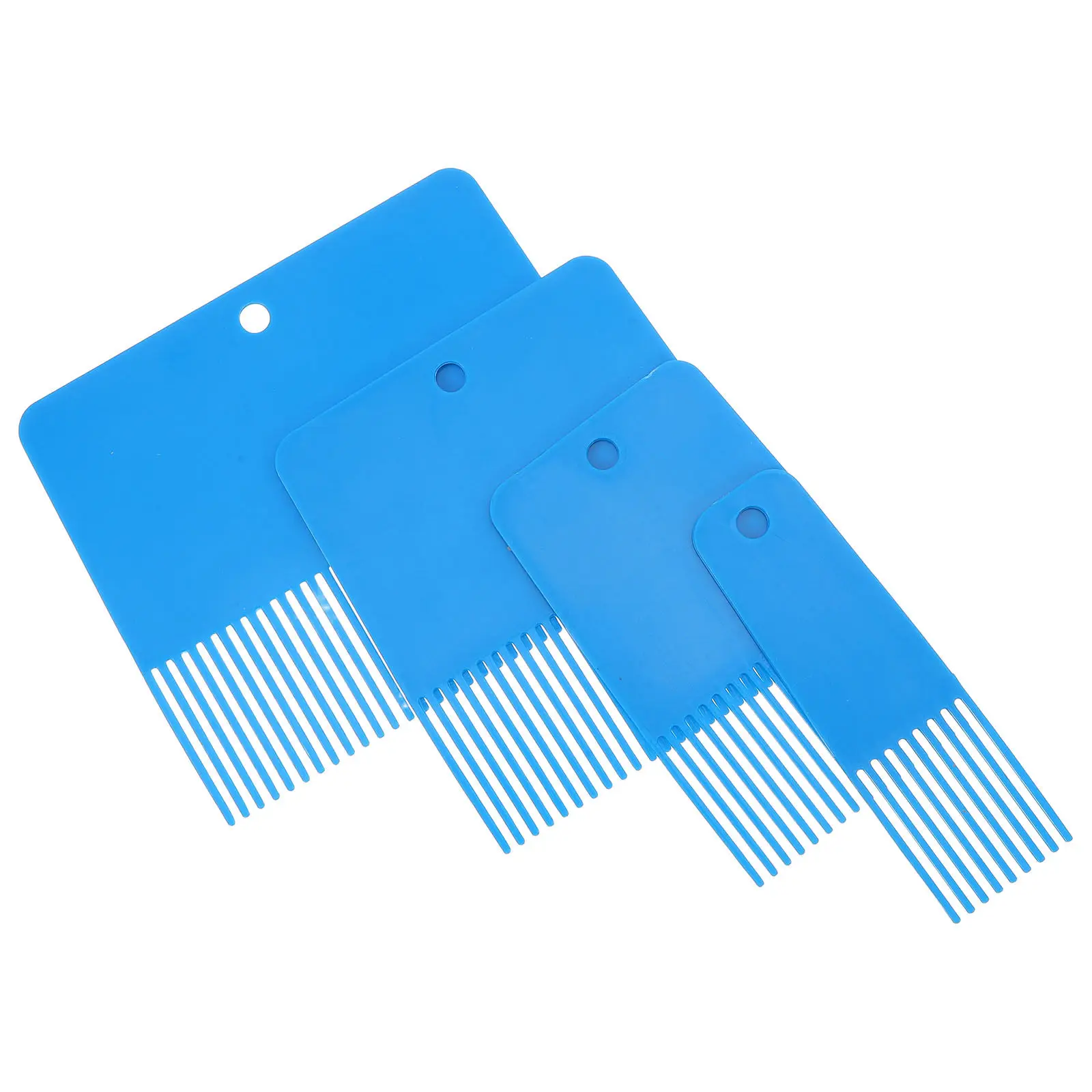 4Pcs Texture Paint Comb Tool Fine Tooth Brush Linen Effect Roller for Abstract Painting Drywall Plaster Texture Supplies
