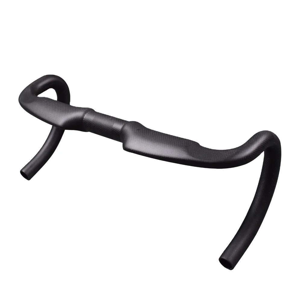 STLF 400/420/440mm Black Carbon Road Bike Handlebar Bicycle Drop Bars 31.8 Cycling Handlebar Dropbars