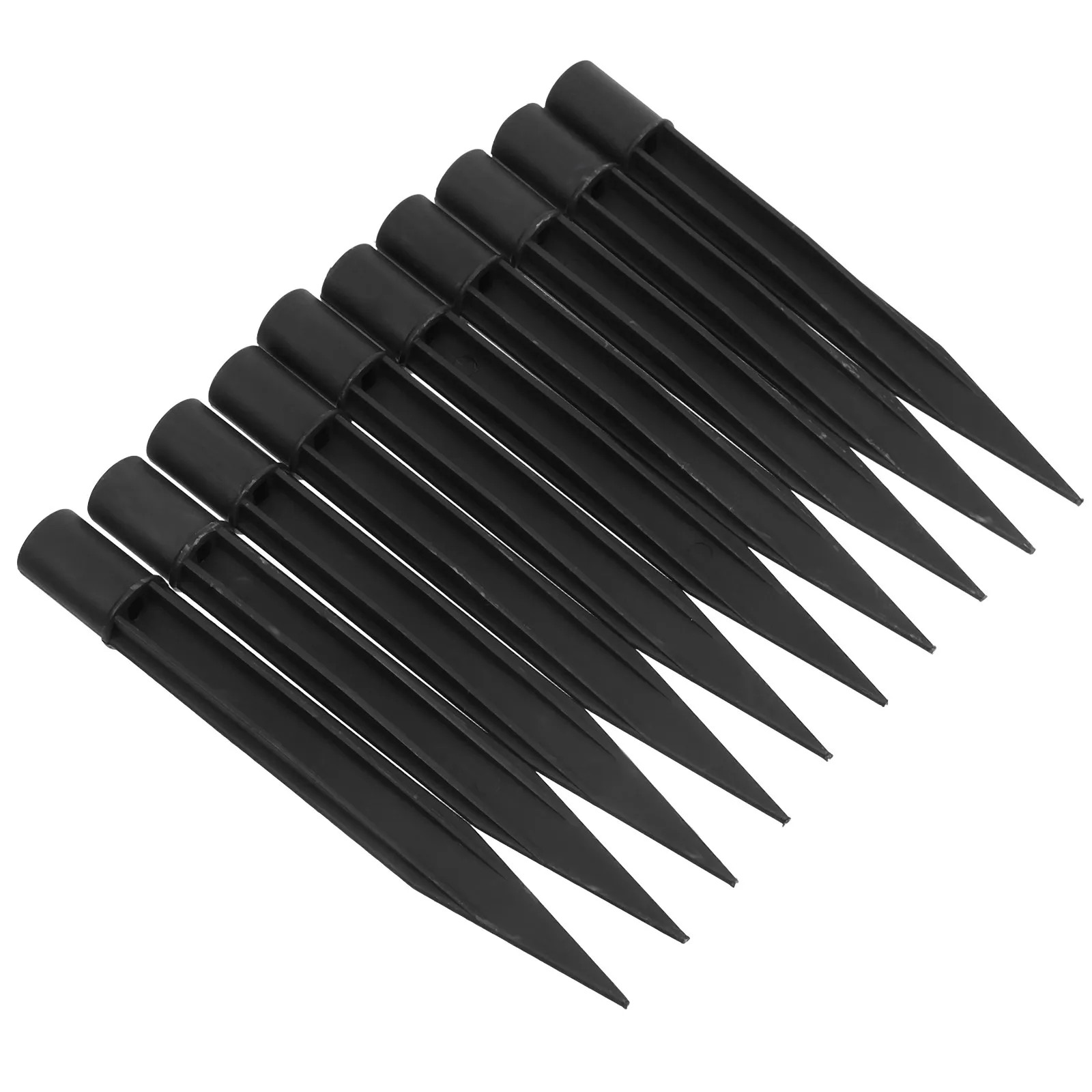8Pcs Plastic Ground Stakes for Lawn Lamps Landscape Spike Solar Light Outdoor Garden Ground Spikes Landscape Spike view 5