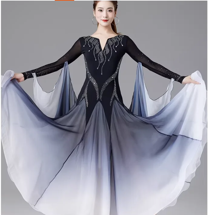 

Modern Dance Costume National Standard Modern Dance Skirt Dance Hall Performance