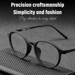 CAIDERONI Classic Retro Mens And Womens Reading Glasses Degree Lenses Prescription Customized Anti-Blue Light Photochromic 3050