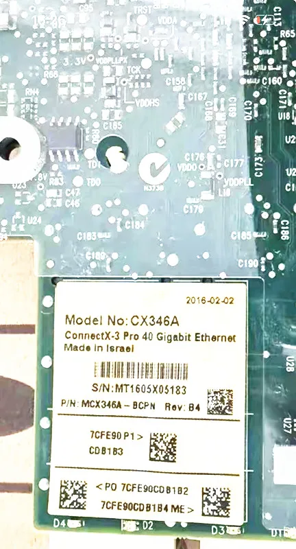 For Mellanox CX346A ConnectX-3 Pro Dual Port 40GbE QSFP Network OCP MCX346A-BCPN