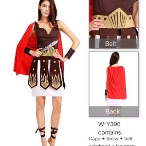 زي المحارب الروماني للبالغين ، الكرة للرجال والنساء ، المتقشف والمصارعين ، حفلة الكرنفال ، الكرنفال ، عيد المساخر أفضل 12 ملابس رومانية قديمة مبيعا - رقم 4