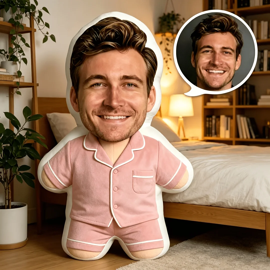 Custom Photo Personalized Pillow - Personalized Cushion, Suitable for Christmas, Thanksgiving, Valentine'S Day, Halloween, Birth