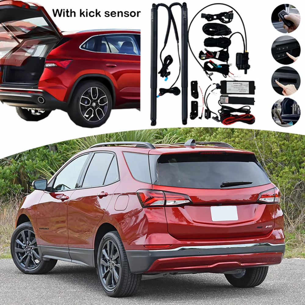 Retrofit Power Tailgate Lift Fits for Chevrolet Equinox 2018-2024 Electric Liftgate Lift Support Remote Automatic Control Modifi