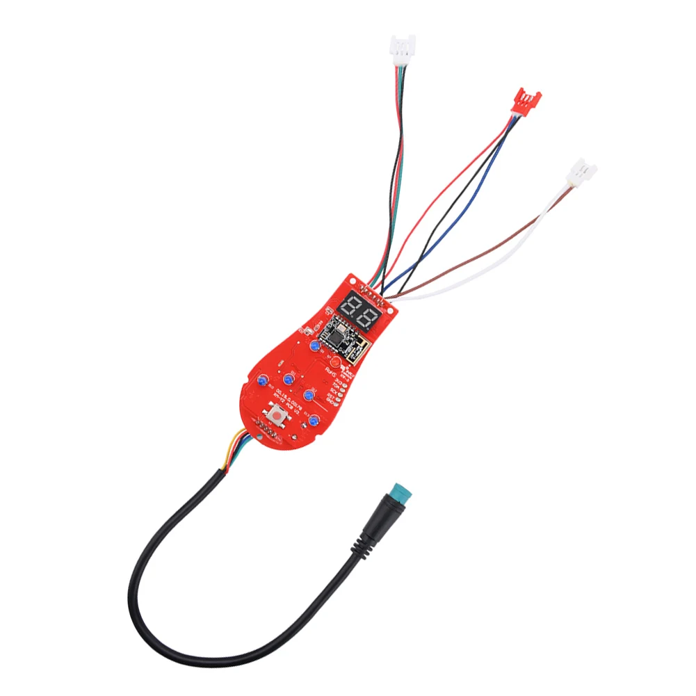 /8.5 /Inch /Electric Scooter Display Dashboard Circuit Board Panel Red Replacement Part For 8.5in E-Scooter Control System Acces