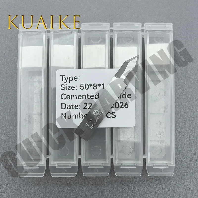 10PCS IECHO E14 E14C Vibrating Blade Oscillating Knife Cnc Drag Knife Blade Digital Cutting Machine Tools