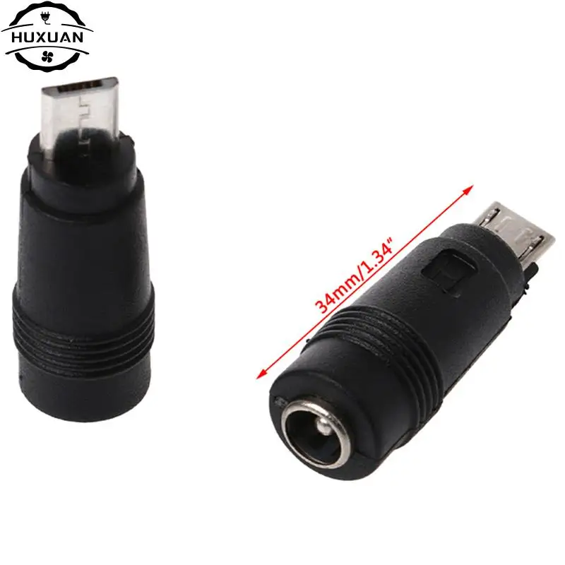 Female To Micro USB Male Jack Micro 5Pin DC Power Charger Adapter Converter Connector For Laptop/Tablet