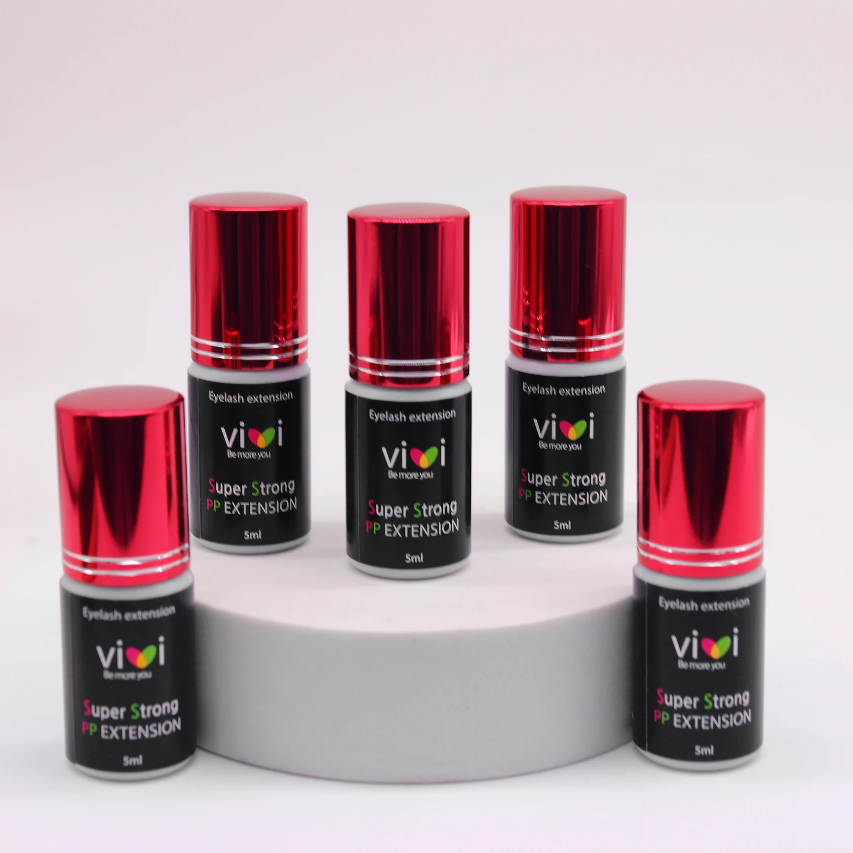 1 garrafa nova cola vivi extensões de cílios suprimentos 5ml original coreia rápida preto adesivo maquiagem atacado profissional