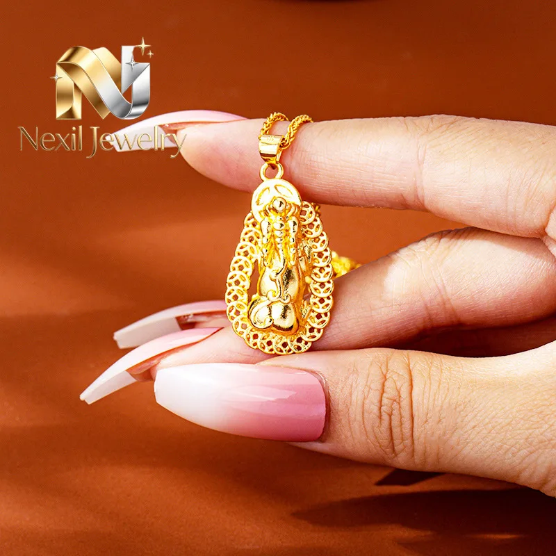 Nexil Jewelry   Nexil Jewelry  24K forged, AU999 certified, luxurious coin design, enhances aura for all genders