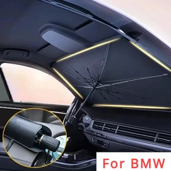 Auto Sonnenschirm Regenschirm Windschutz scheibe klappbare Front Sonnenschirm Regenschirm für BMW 1 3 5 7er Serie x1 x3 x4 x5 x6 f10 f20 f30 Sonnenschutz