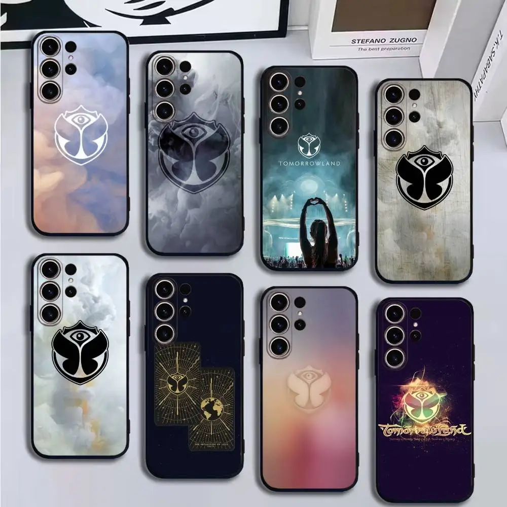 

Tomorrowland-s Phone Case For SamsungS25,24,21,22,23,30,Ultra,20,Plus,Fe,Lite,Note,10,9,Soft Black Cover