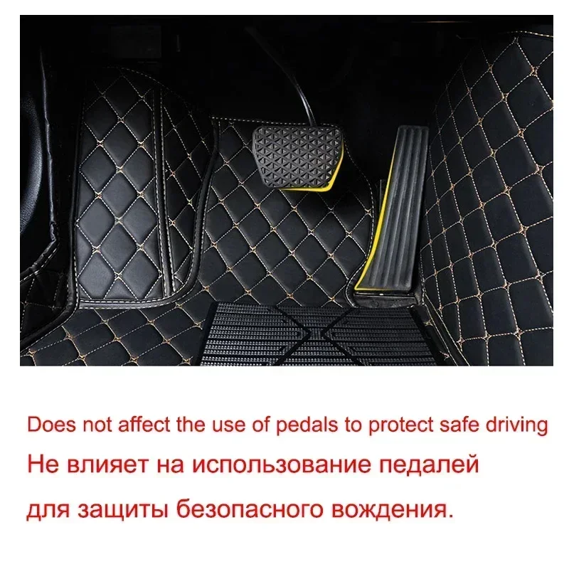Customized Car Floor Mats for BMW X3 E83 2003-2010 F25 2011-2017 G01 2018-2023 Interior Details Accessories - view 2
