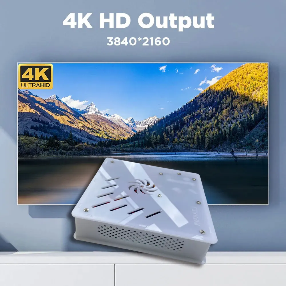 2026 New X8 Retro Game Console 500GB | 70,000+ Games | 60+ Emulators | 4K HD | Plug & Play | PS2 Wii PSP GC N64 Xbox Dual System view 2