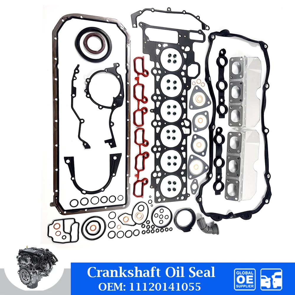 

Комплект прокладок для ремонта двигателя 11120141055 Для BMW M54 X3 X5 Z3 E36 E39 E46 E39 E85 330i 525i автомобильные аксессуары прокладка головки блока цилиндров