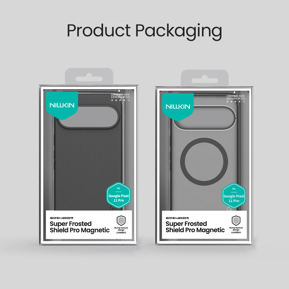 NILLKIN für Google Pixel 11 Pro Hülle Passgenaue Hülle Magnetische Super Frosted Shield Hochwertige Matte PC-Abdeckung – Detail 13