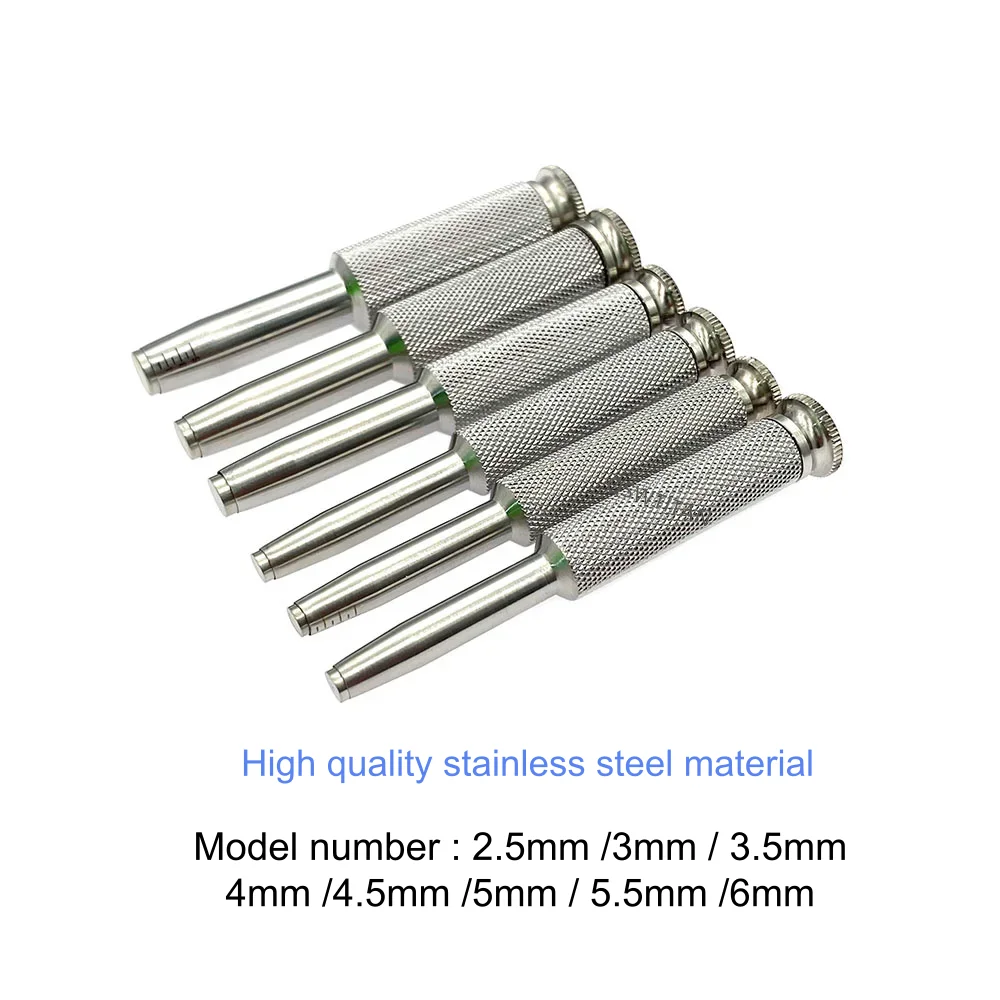 Corneal Trephine Blades Stainless steel 1pcs 2.5mm-6.0mm Diameter Ophthalmic Surgical Instruments