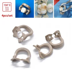 Dental Rubber Dam Clamps Rubber Barrier Clip Resin Material For Dental Lab Instrument