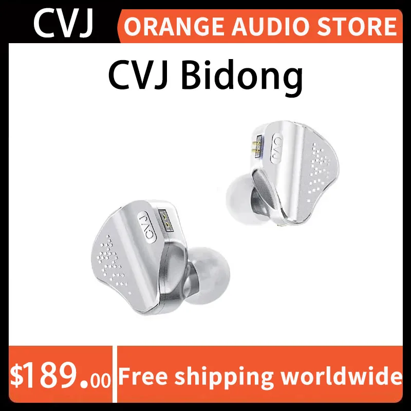 

CVJ Bidong 1DD+6BA 14Units HIFI In-Ear Monitor Earphones Valentine's Day Edition DJ Music Iems 4-in-1 Multi-Cable