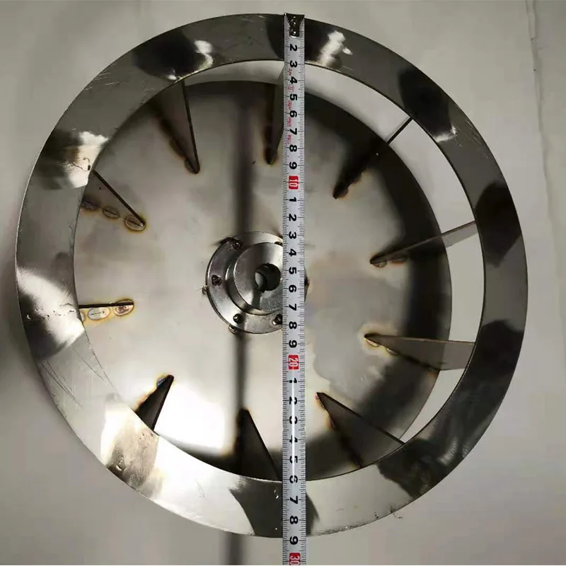 Diameter 330 mm Stainless Steel Food Oven Impeller/Bread Baking Blower Wheel /Bread Toaster Fan Wheel