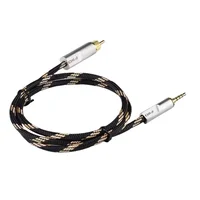 Cable coaxial de audio digital FIIO de 3,5 mm a RCA LL-RCA1S / LL-RCA1M