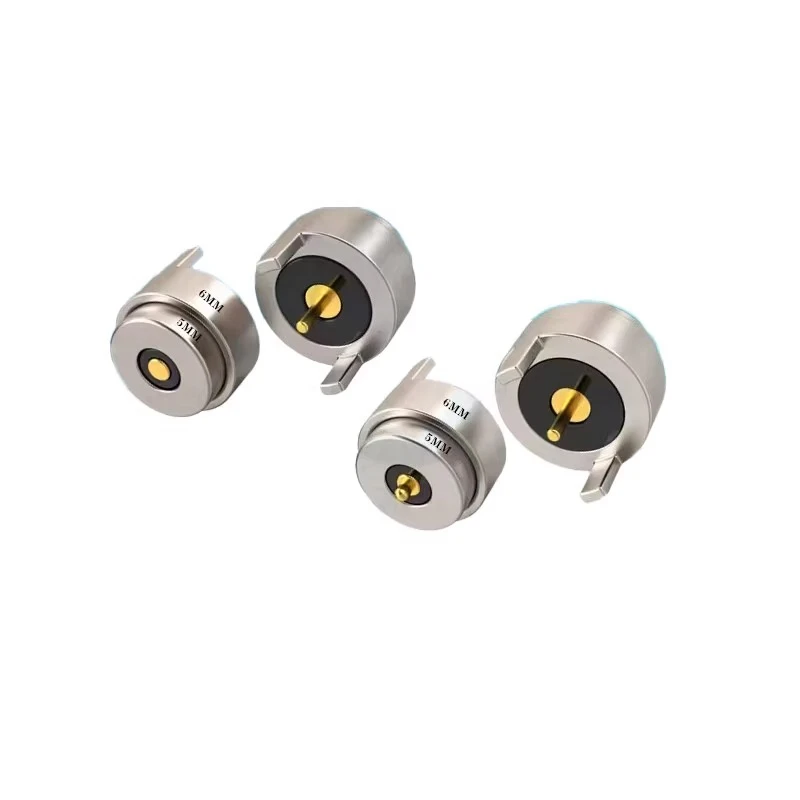 Круглый магнитный разъем Магнитный кабель для передачи данных USB Type-c Зарядка Touchpoint POGO PIN