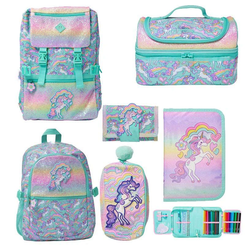 Australian primary and secondary school students' backpacks, children's backpacks, large capacity cute cartoon backpacks