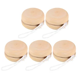 Puzle de madera china para niños, juguete de 4-12 piezas, Yoyo, juguetes de dibujo, bolas de yo-yo, ilumina el divertido modelo de madera