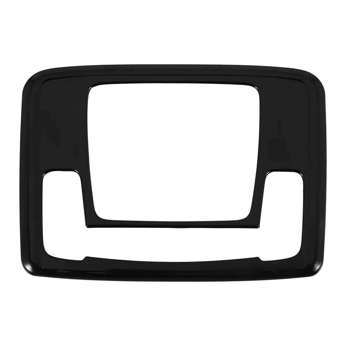 Car Glossy Black Interior Front Reading Light Lamp Cover Trim Sticker for Honda Vezel HR-V HRV 2021 2022