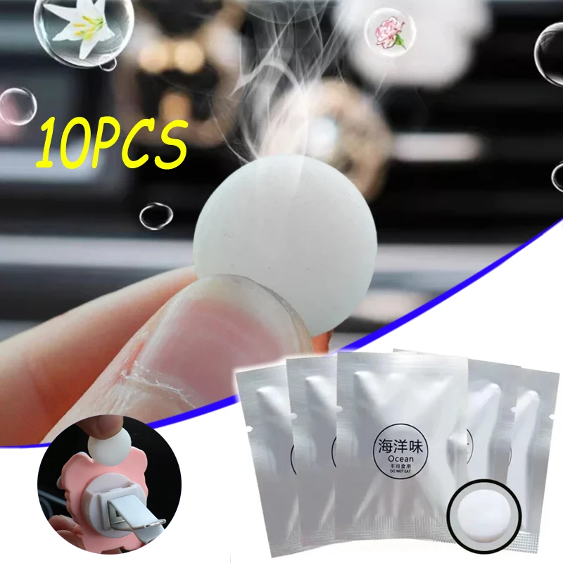 

Air Freshener Refill Solid PE Aromatherapy for Car Air Vent Solid Essential Oil Replacement Cartridge Car Interior Accessories