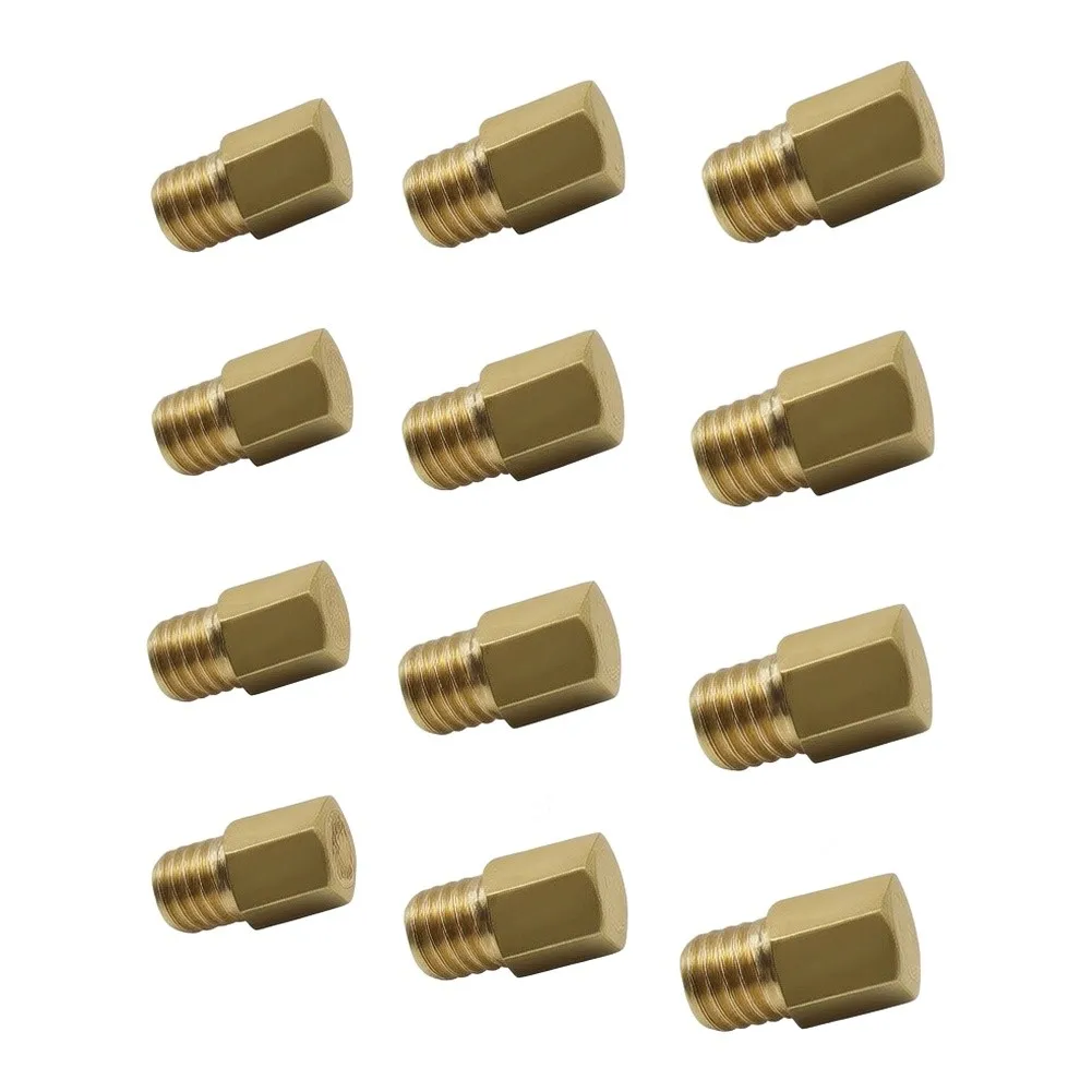 Motorcycle Fuel Jets Carburetor Main Jets For Engine Tuning Precise Fuel Delivery Quick Replacement High Flow Design