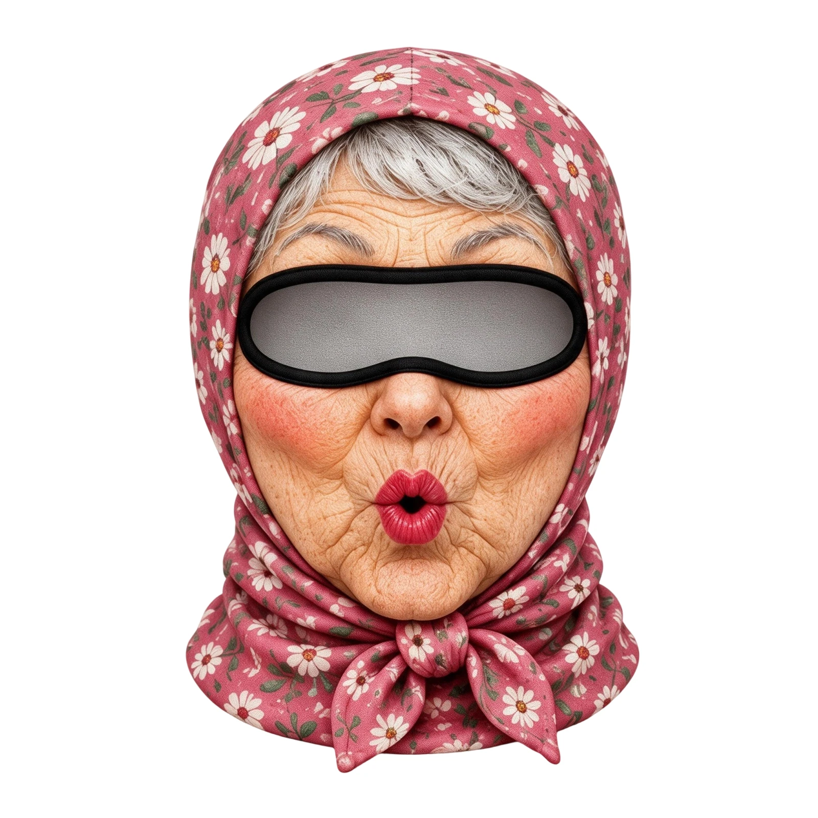 Grandma Mask Funny Balaclava Women Trendy Old Lady Mask Funny Balaclava 3d Printed Ski Unique Headwear Cool Face 2026 Cover