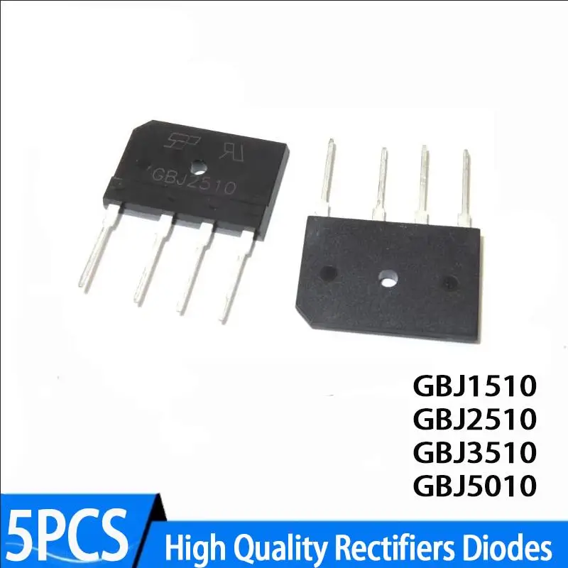 (5 pieces) New GBJ3510 GBJ2510 GBJ1510 GBJ5010 Induction Cooker Rectifier Bridge