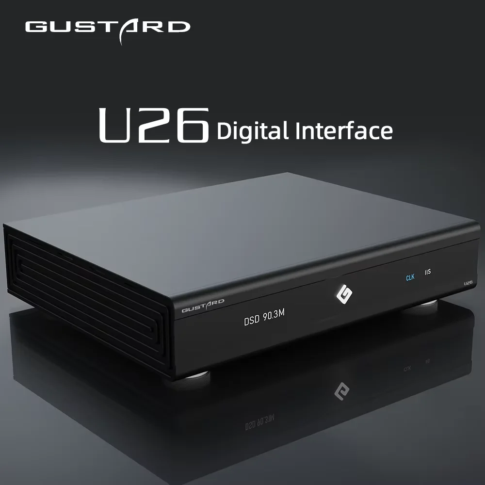 GUSTARD U26 USB Digital interface DSD2048 PCM1.536MHz Full lisolation Technology lsolates PC noise USB Audio