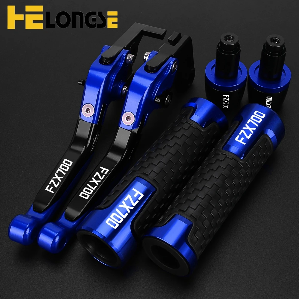 

For YAMAHA FZX700 FZX 700 Fazer FZX700FAZER 1986 1987 Motorcycle Accessories Adjustable Brake Clutch Levers Handlebar Grips End