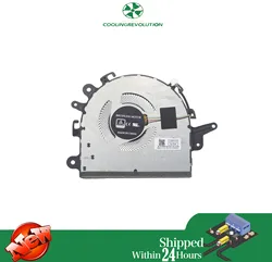 Laptop CPU Cooling Fan DFS5K12115491M DC5V 0.5A 4Pin for Lenovo IdeaPad 3 15ADA05 15IML05 3 15ARE05 FRU:5F10S13910