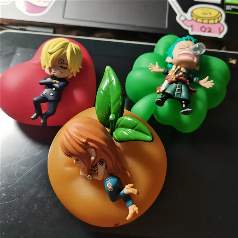 One Piece Blind Box Night Light rufy Zoro Nami Sanji Chopper Anime figure Sweet Dream Series Led decorare sorpresa regalo carino