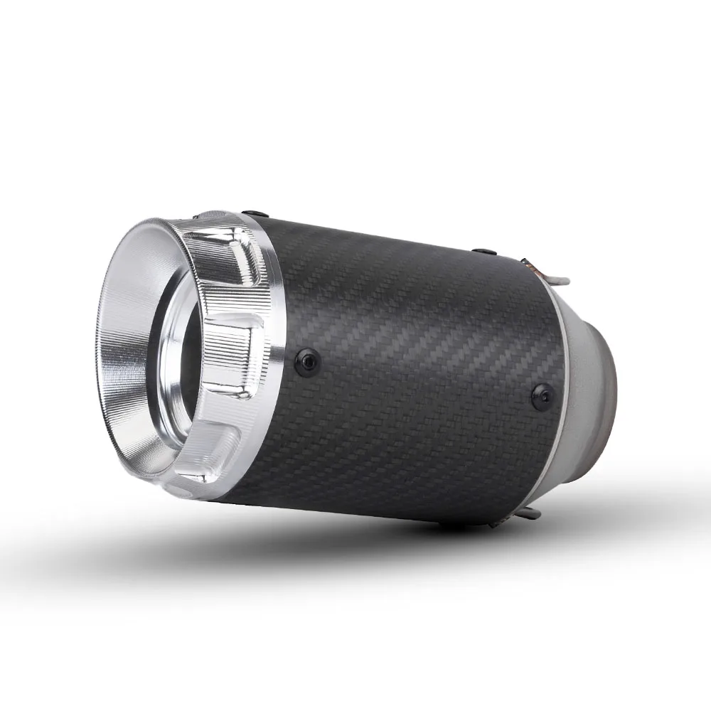 SXLL NINJA400 Crf150 Gsxr150 Z900 Z750 Xj6 Adv350 51mm Universal Motorcycle Exhaust Carbon Fiber with DB Killer