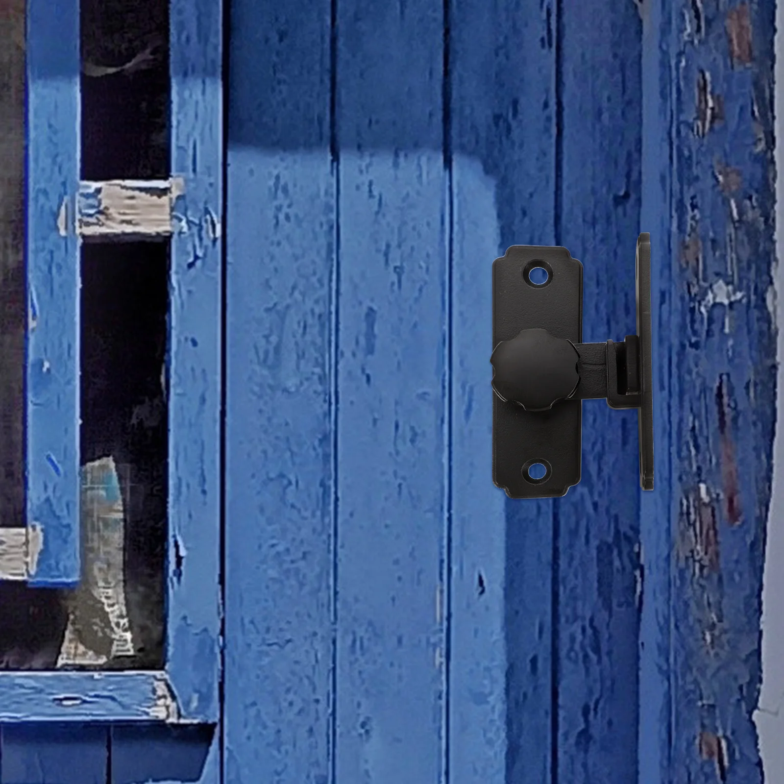 Kunci Pengunci Pintu Gudang Baja Tahan Karat 90 Derajat Kunci Gerbang Geser untuk Kamar Mandi Taman Pengaman Gerbang untuk Pagar Kayu